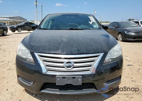 2015 Nissan Sentra S из США, поврежденный, VIN 3N1AB7AP3FL695477